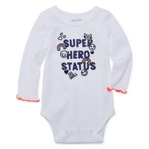 Okie Dokie Bodysuit - Baby Girl NB-6M